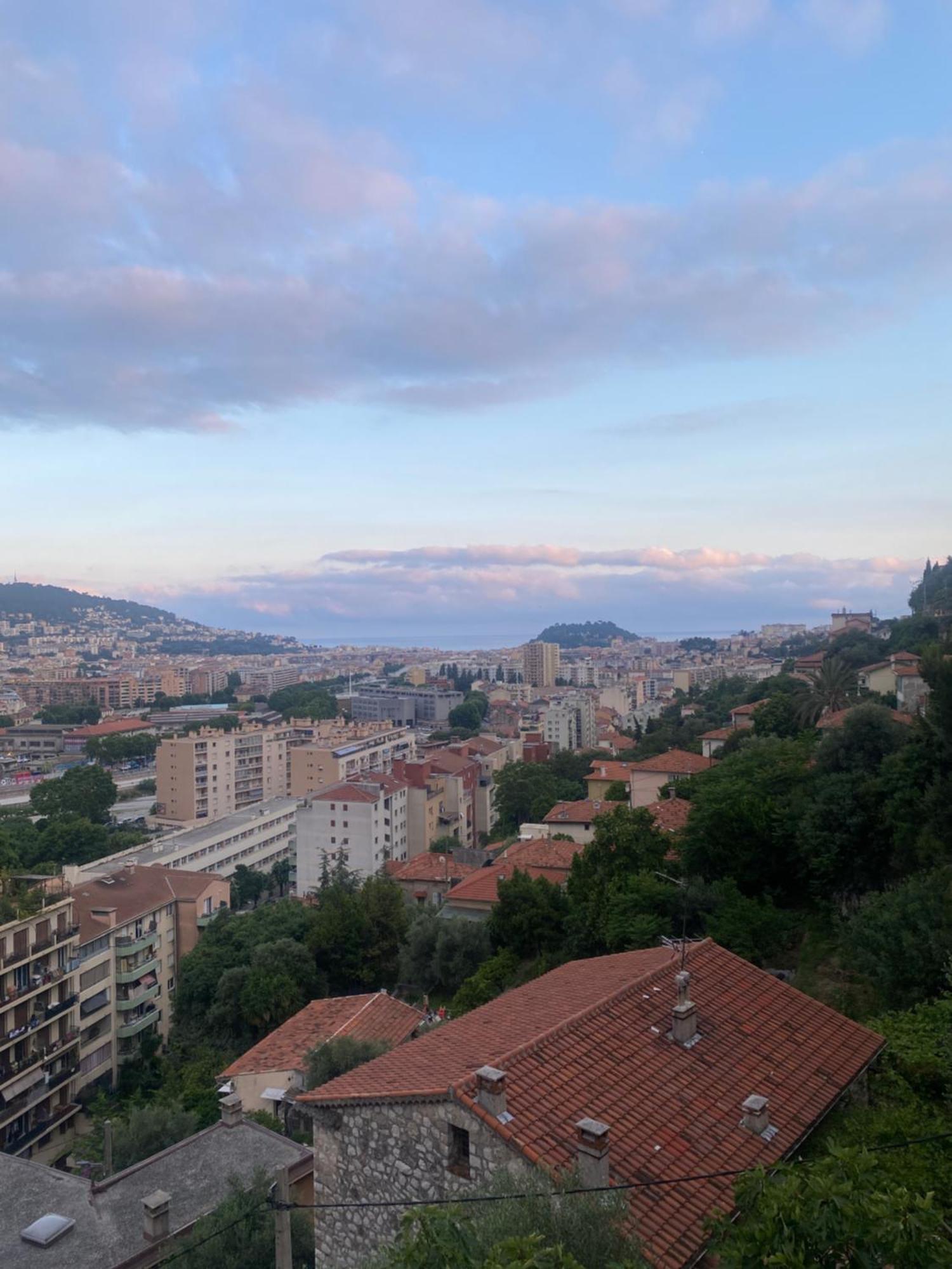 Appartement-Nice 01 Vue Mer - Panoramique Wifi-Parking Exteriér fotografie