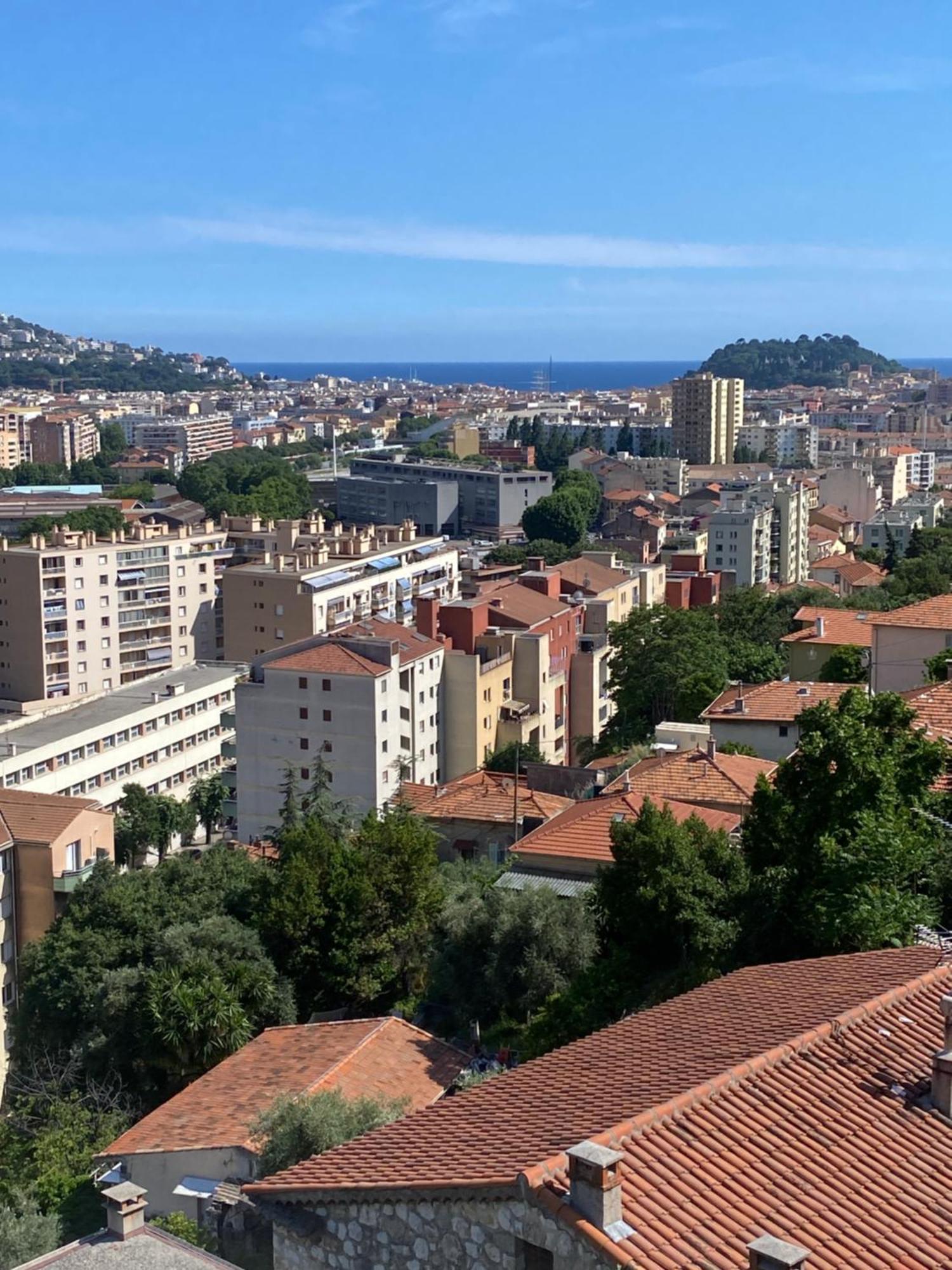 Appartement-Nice 01 Vue Mer - Panoramique Wifi-Parking Exteriér fotografie